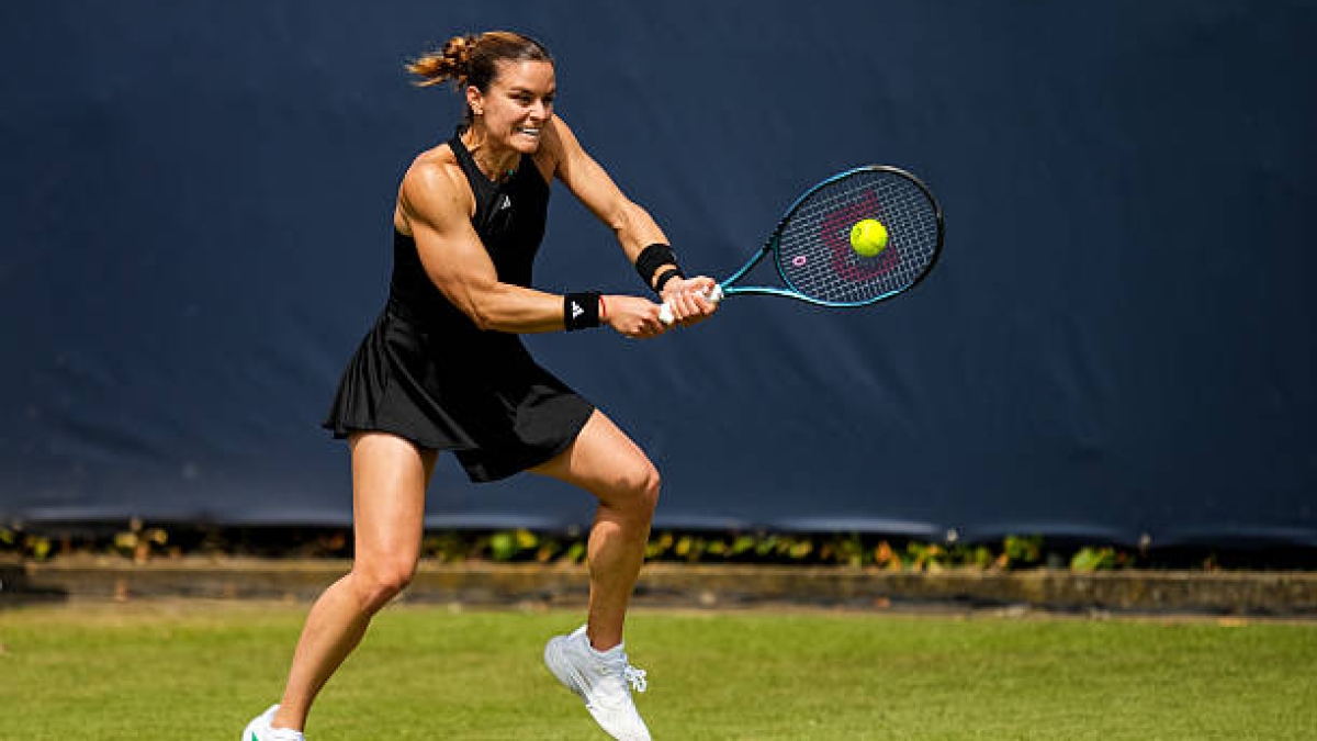 WTA 's-Hertogenbosch 2025. Kudermetova and Sakkari fulfill, Samsonova falls. Photo: Getty Images.