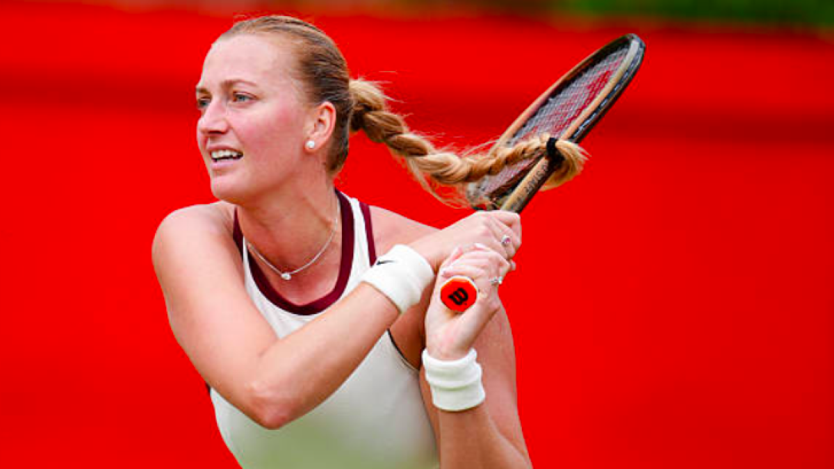 Petra Kvitova, under the watchful eye of Martina Navratilova. Source: Getty