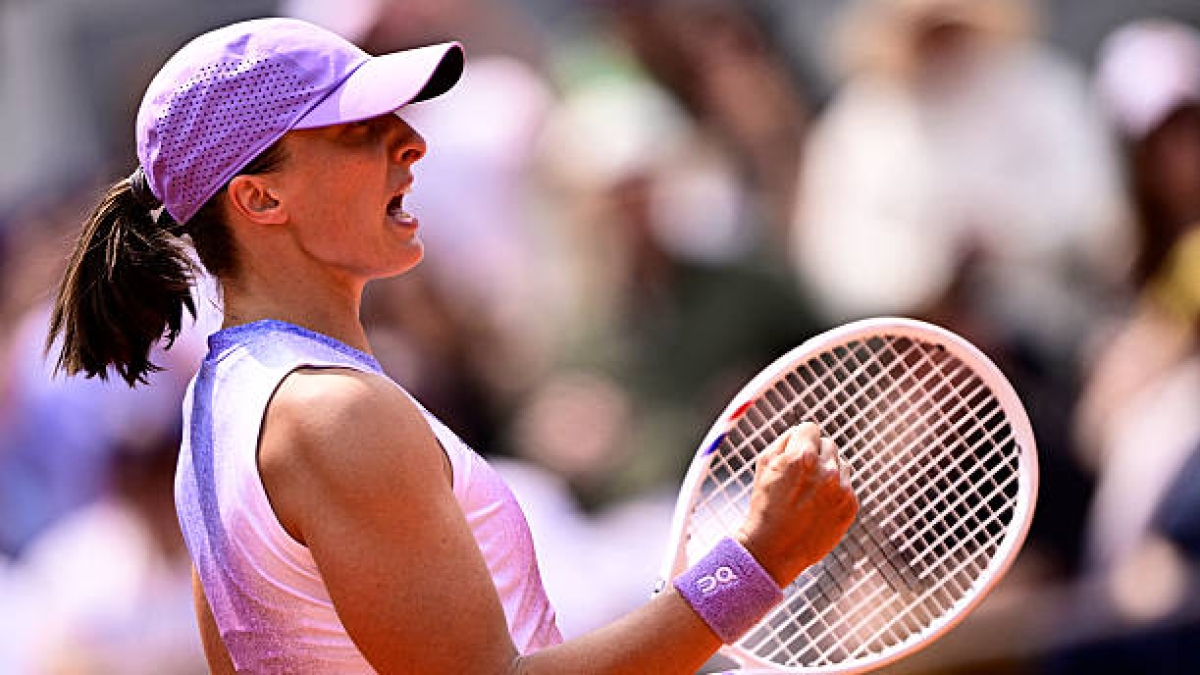 La mejor Swiatek ya florece en París y avisa a Sabalenka. Foto: Gettyimages