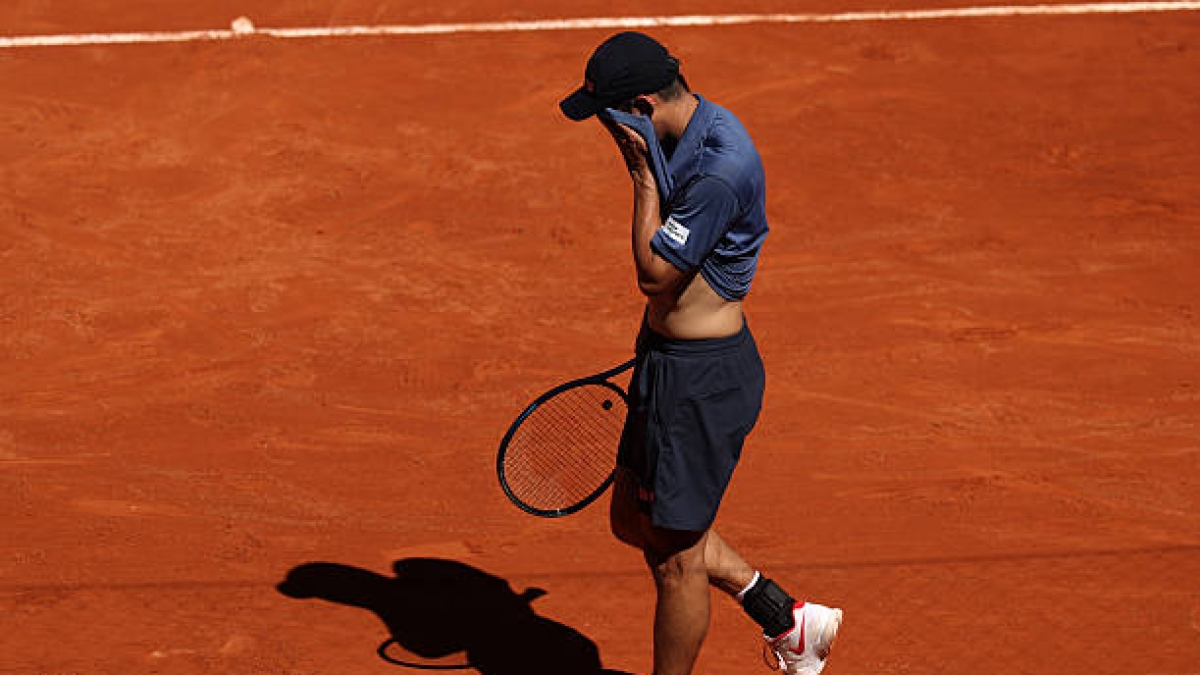 Nishikori y el irremediable destino del tiempo, ¿hacia una retirada? Foto: Gettyimages
