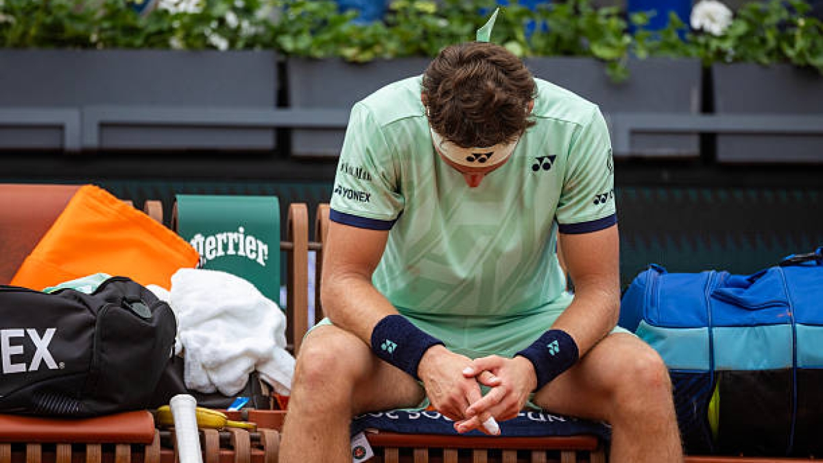 Ruud explains the reason why he pulls out of the Mallorca tournament. Photo: Getty Images