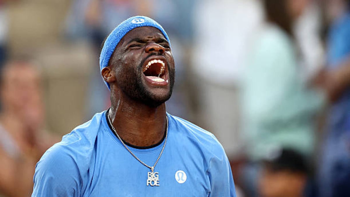 Tiafoe sigue rompiendo sus límites en Roland Garros y se mete en sus primeros cuartos al superar a Altmaier. Foto: Gettyimages