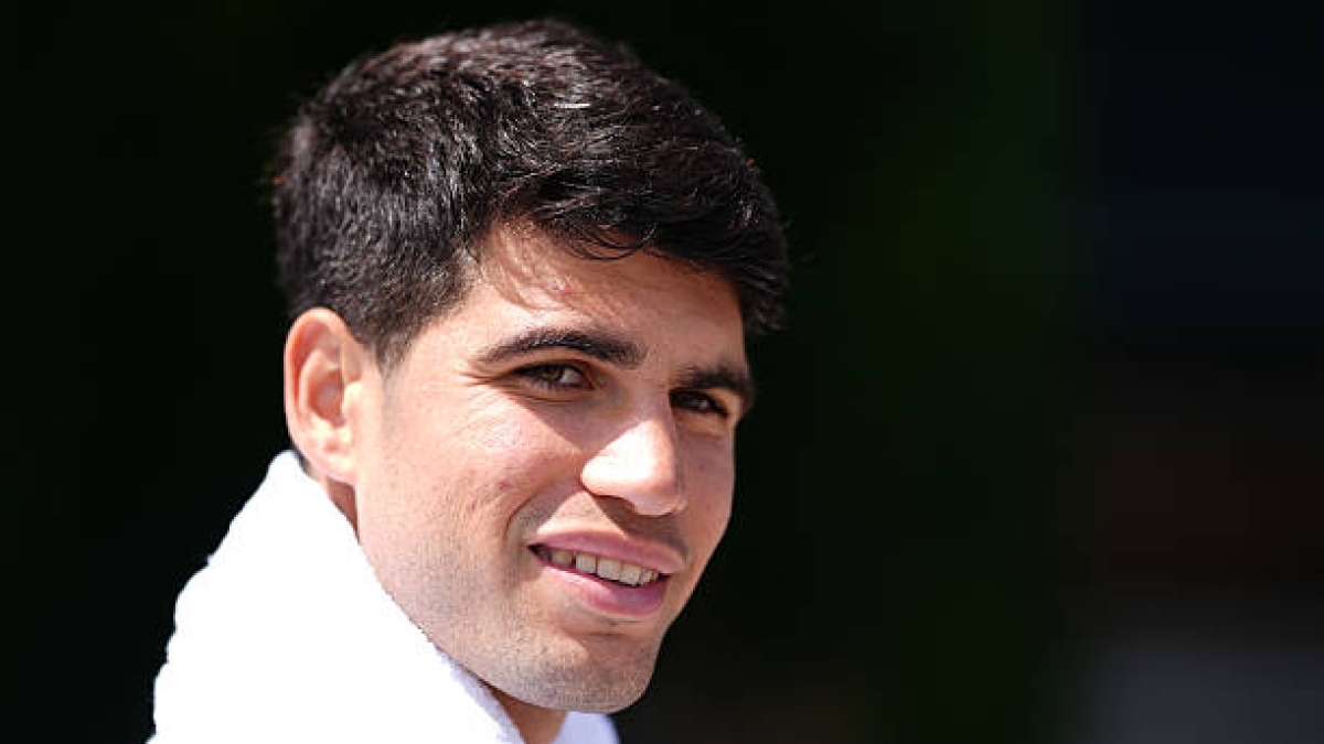 Alcaraz, the top favorite for Wimbledon according to Wilander. Source: Getty