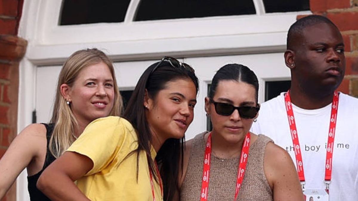 Emma Raducanu en el ATP Queen's 2025. Foto: Getty