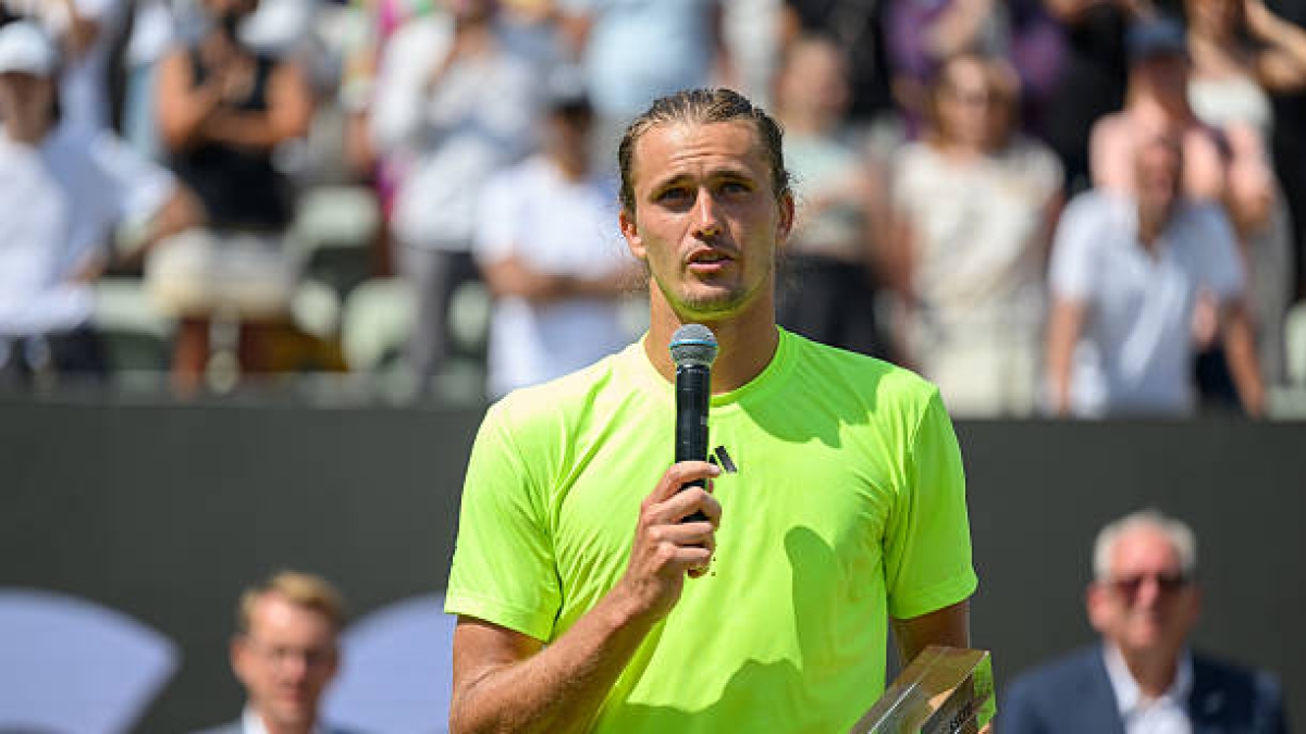 Zverev, message to Fritz. Photo: gettyimages