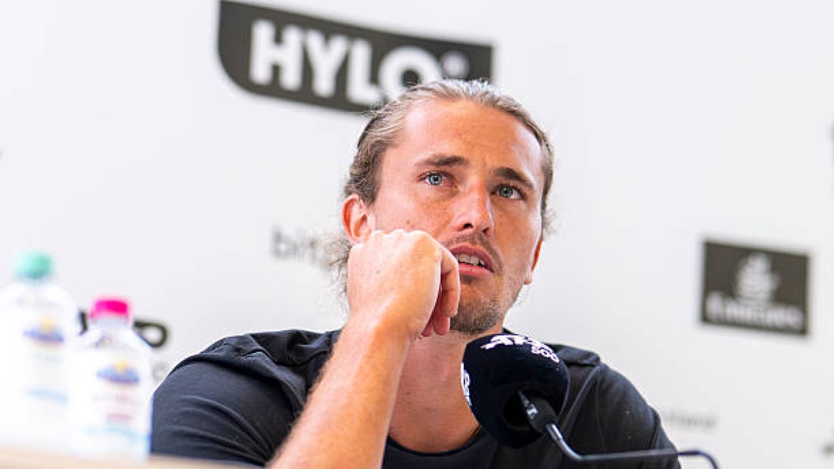 Alexander Zverev asserts himself in Halle. Photo: gettyimages