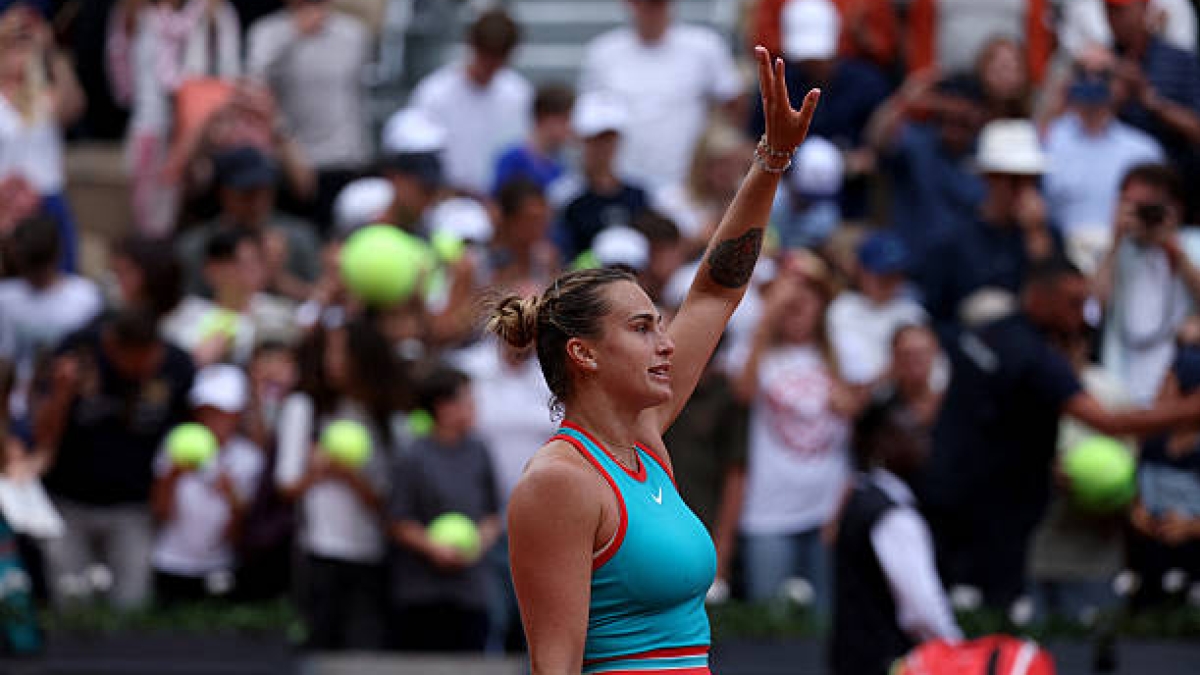 Aryna Sabalenka, a force in Grand Slams. Photo: gettyimages.