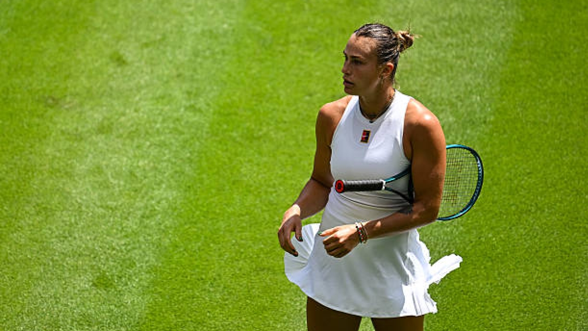 Aryna Sabalenka talks about women in tennis. Photo: gettyimages