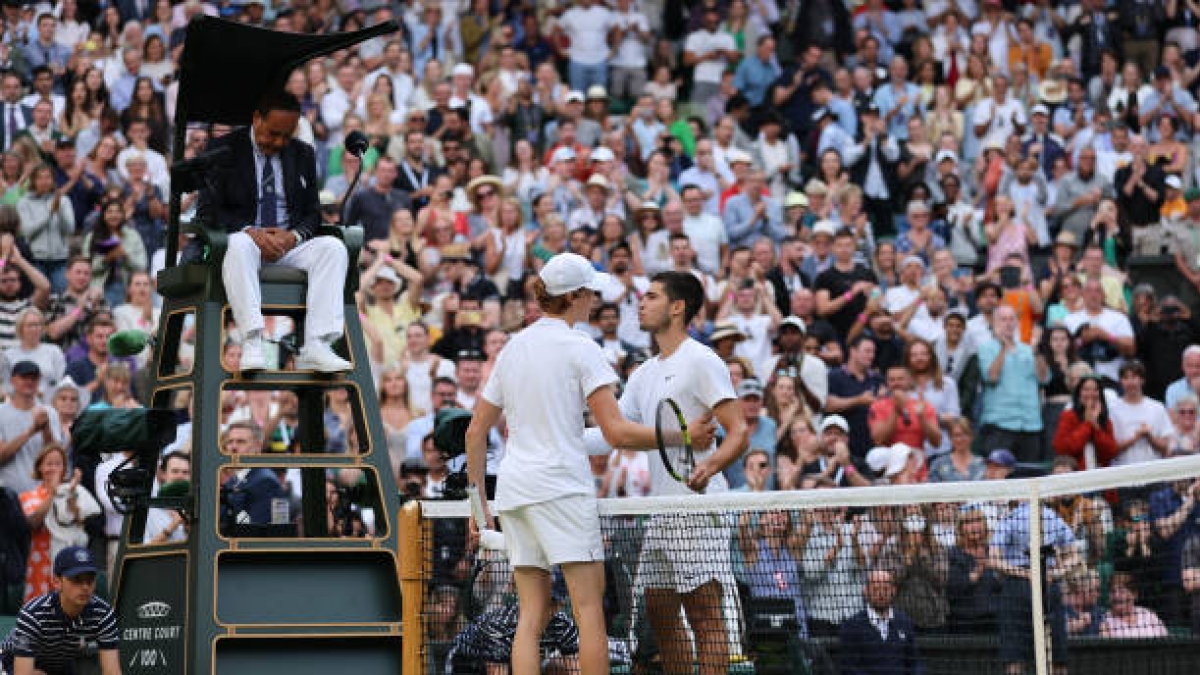 Sinner and Alcaraz, possible paths at Wimbledon 2025. Photo: gettyimages