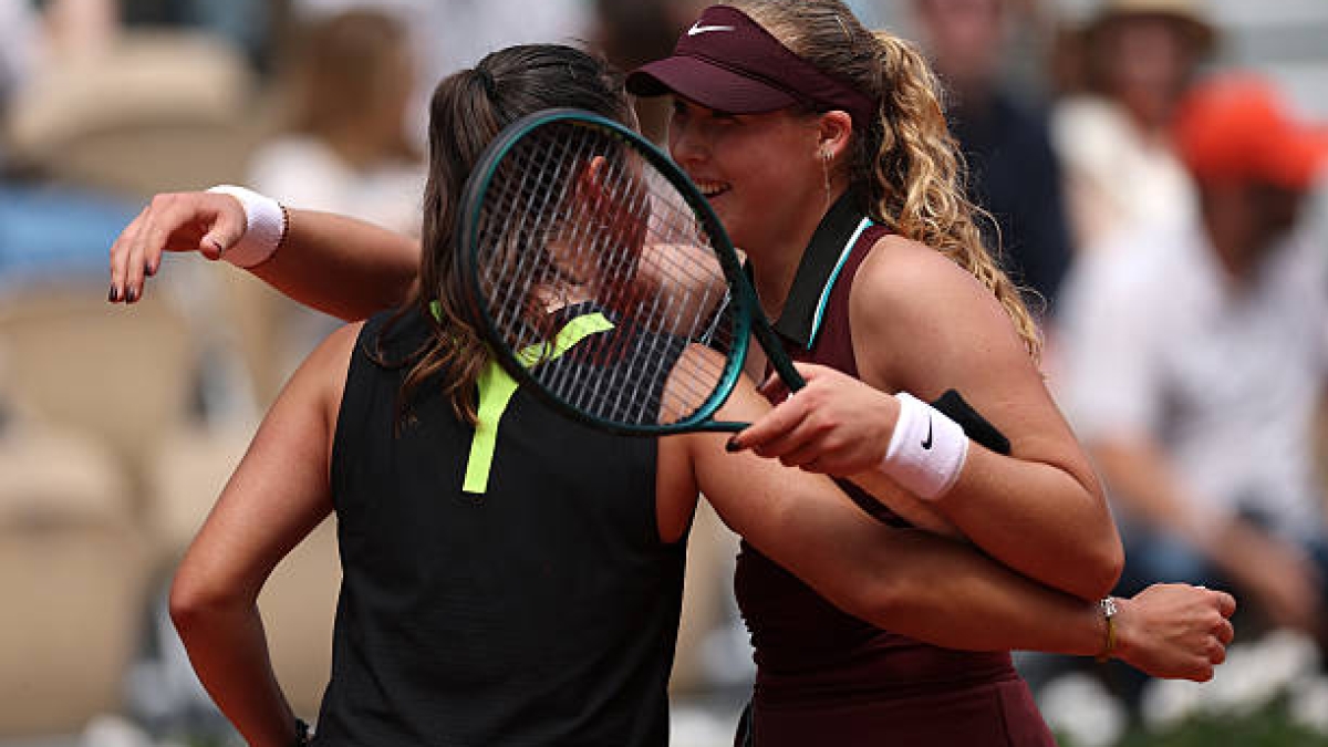 Kasatkina surrenders to Andreeva and to Conchita: "She has grown a lot". Photo: Getty