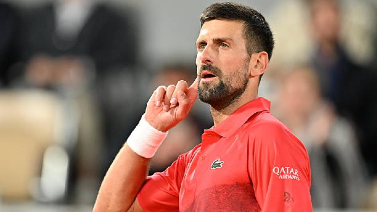 Novak Djokovic. Fuente: Getty