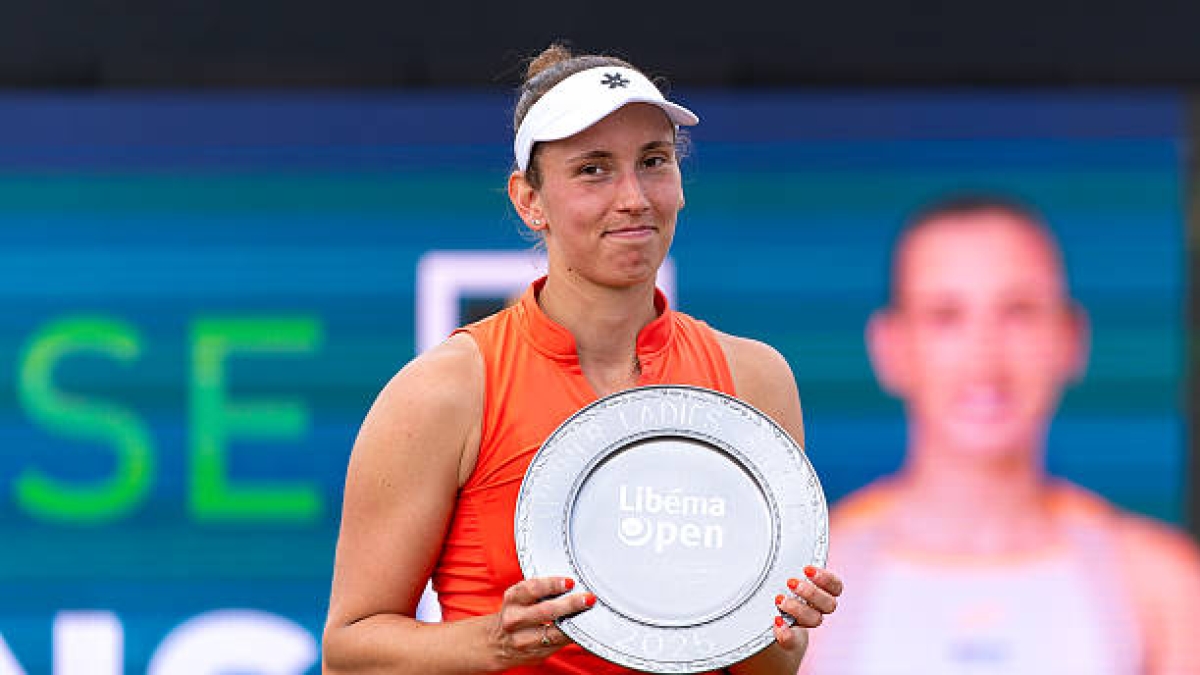 Elise Mertens, champion in s-Hertogenbosch. Photo: gettyimages