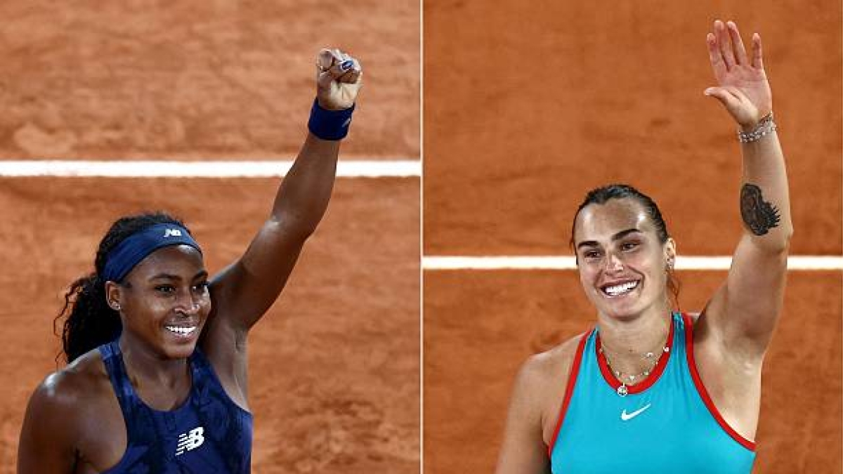 Horario dónde ver Gauff y Sabalenka. Foto: gettyimages