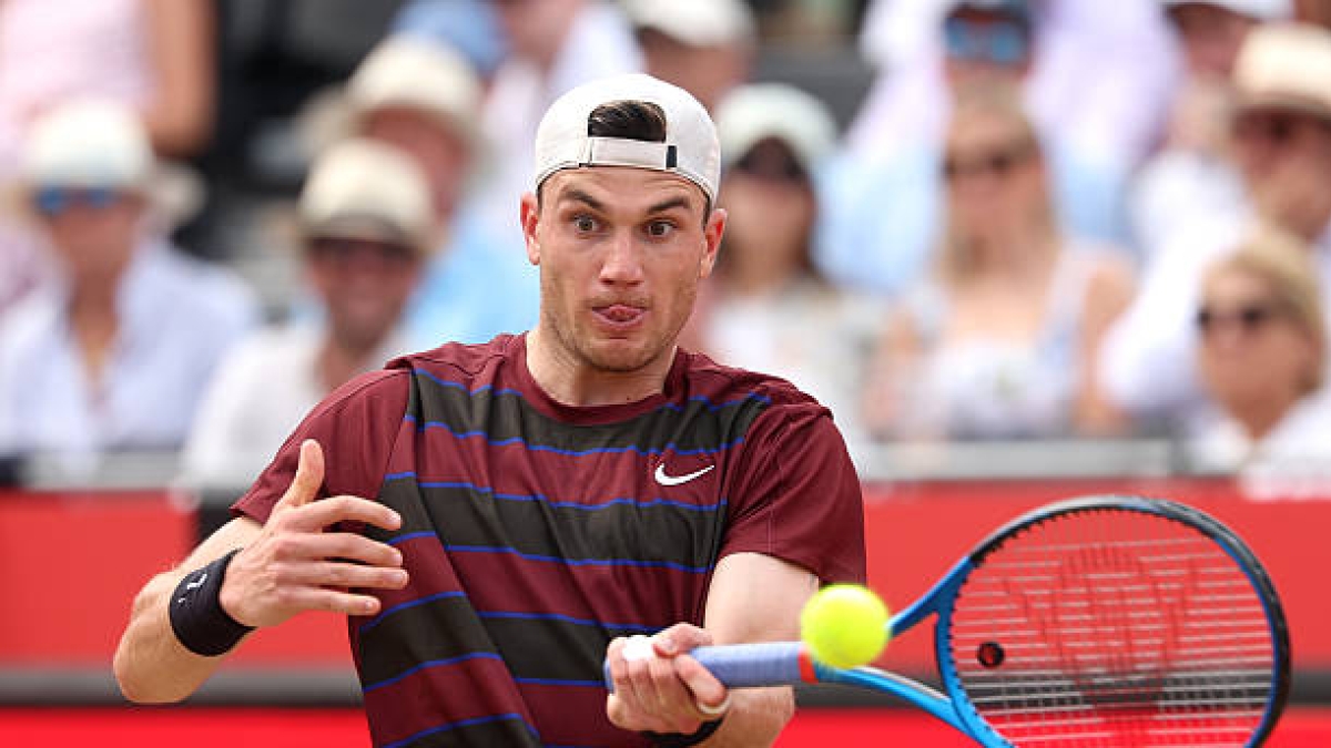 Jack Draper, semifinalista en Queen´s 2025. Foto: gettyimages