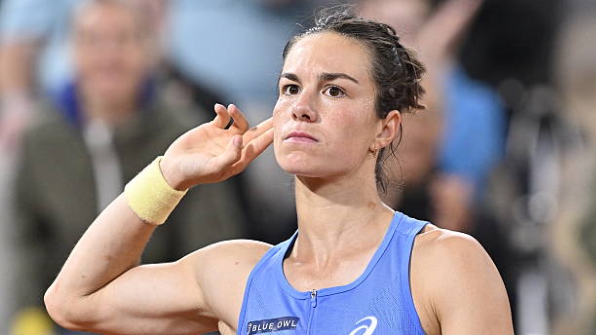 Lois Boisson defeats Andreeva at Roland Garros 2025. Photo: gettyimages