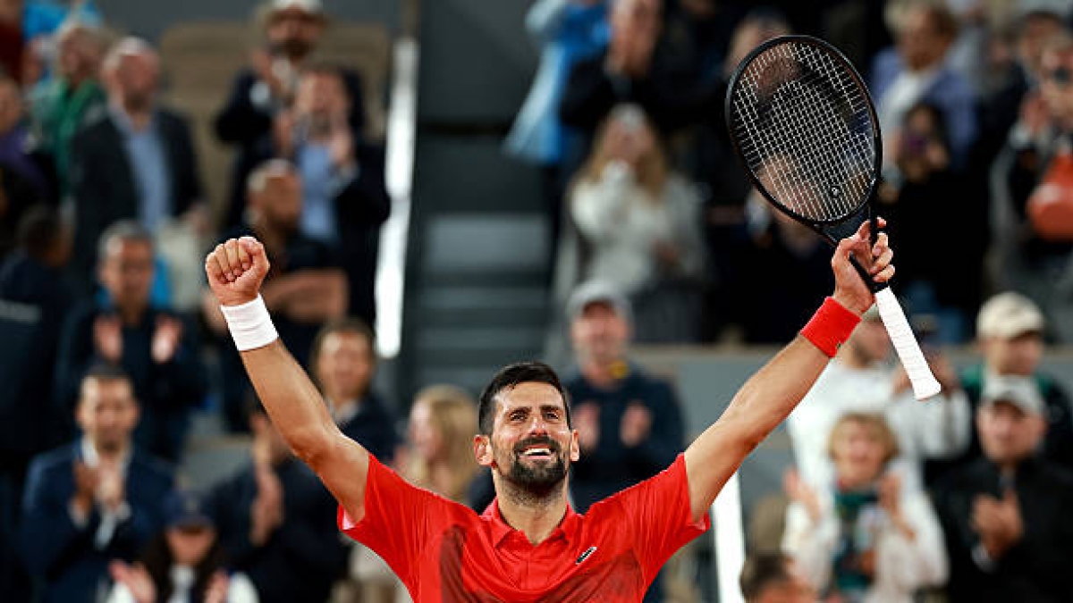 Novak Djokovic, baile. Foto: gettyimages