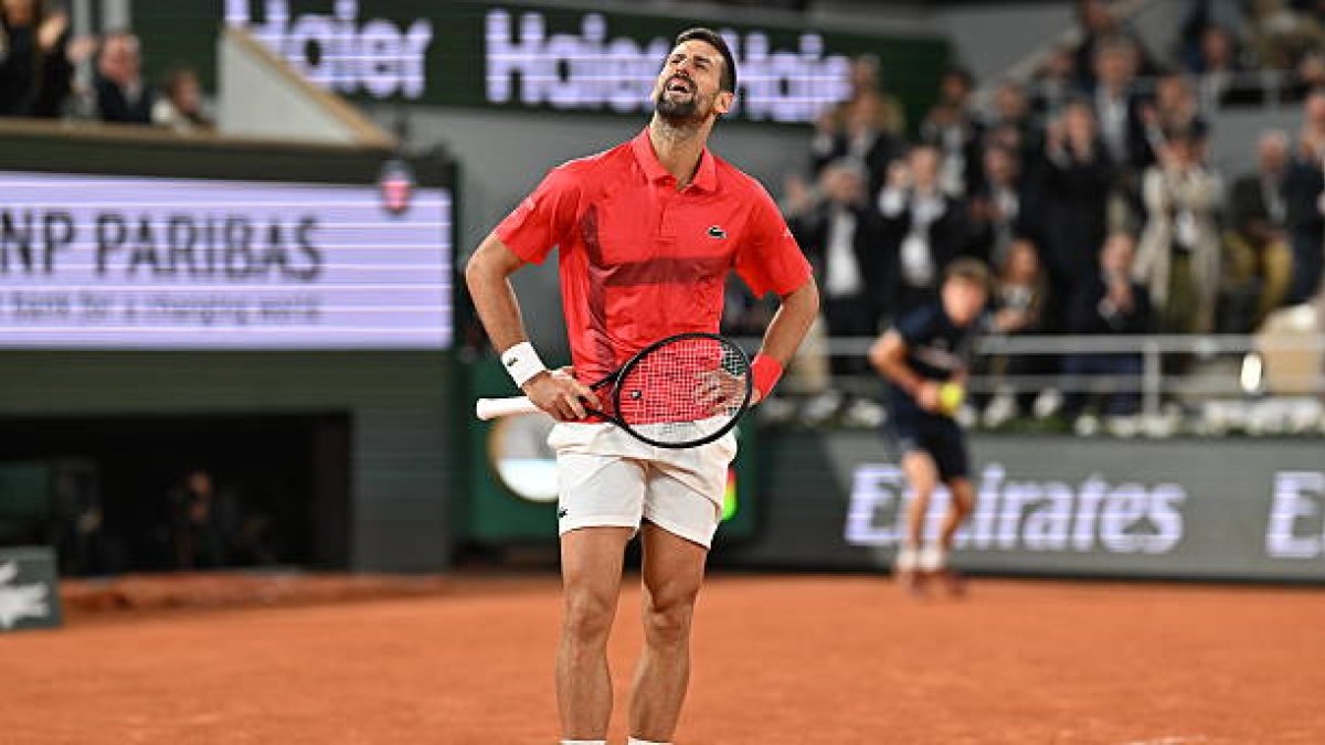 Novak Djokovic, veteran tennis players in Grand Slam semifinal. Photo: gettyimages