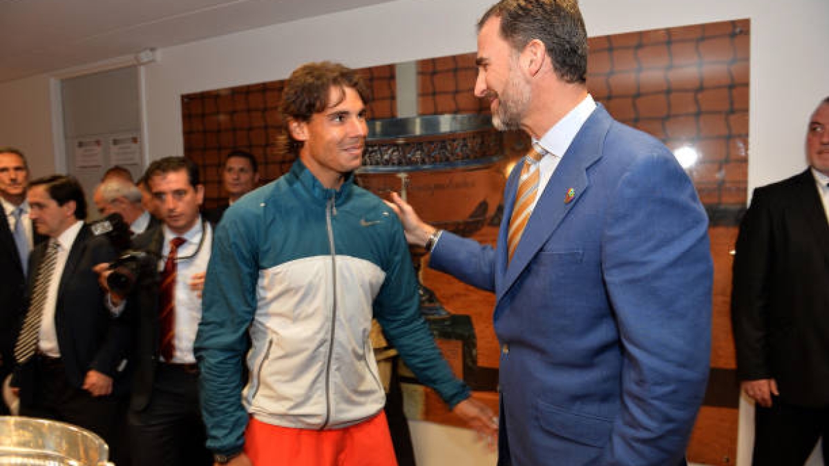 Rafa Nadal, appointed by King Felipe VI as Marquess of Llevant de Mallorca. Photo: Getty