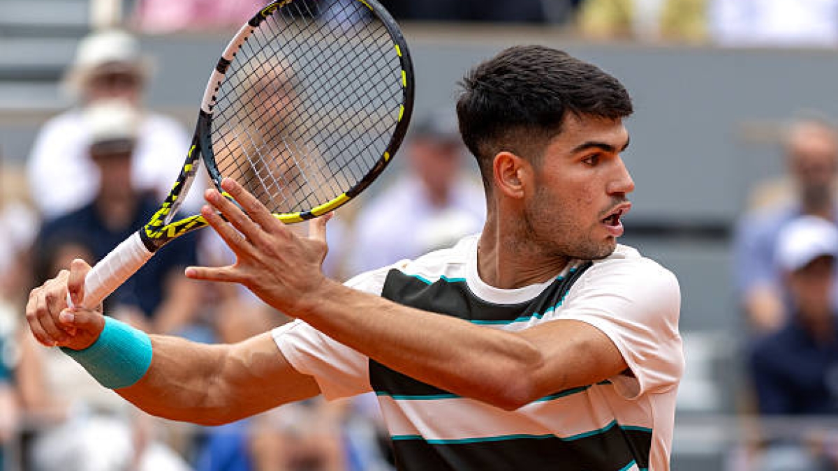 Orden de juego martes 3 de junio en Roland Garros 2025: el Alcaraz-Paul, de noche. Foto: Getty