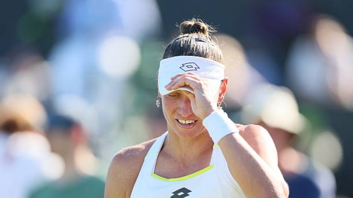 Yanina Wickmayer pierde en Wimbledon 2025. Foto: gettyimages