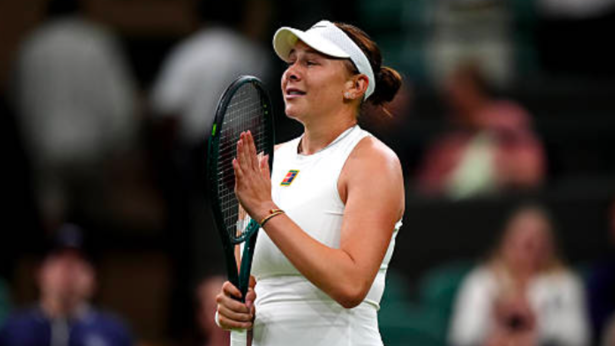 Amanda Anisimova, una mujer más madura en 2025. Fuente: Getty