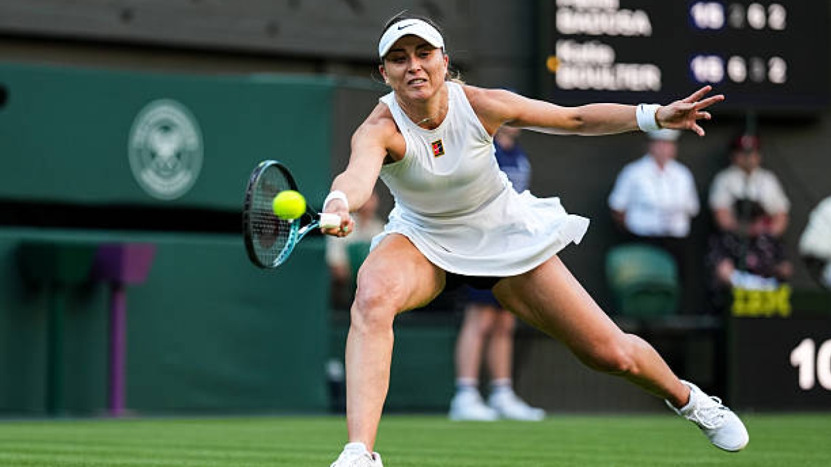 Badosa suffered a psoas rupture before Wimbledon and will be out for several weeks. Photo: Getty Images