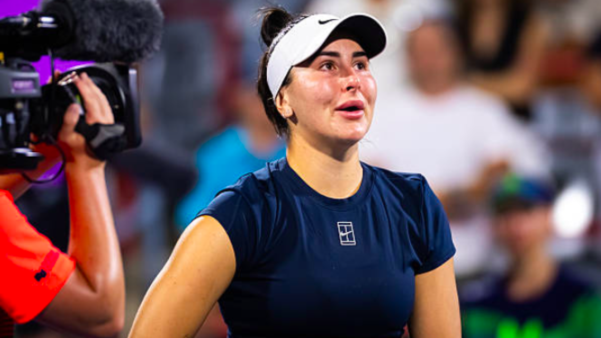 Bianca Andreescu debuta con victoria en Canadá. Fuente: Getty