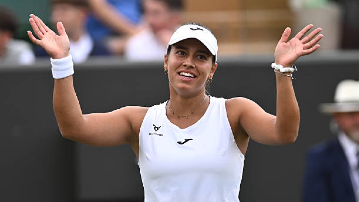 Bouzas disfruta y sufre ante Kenin y repite tercera ronda en Wimbledon. Foto: Gettyimages
