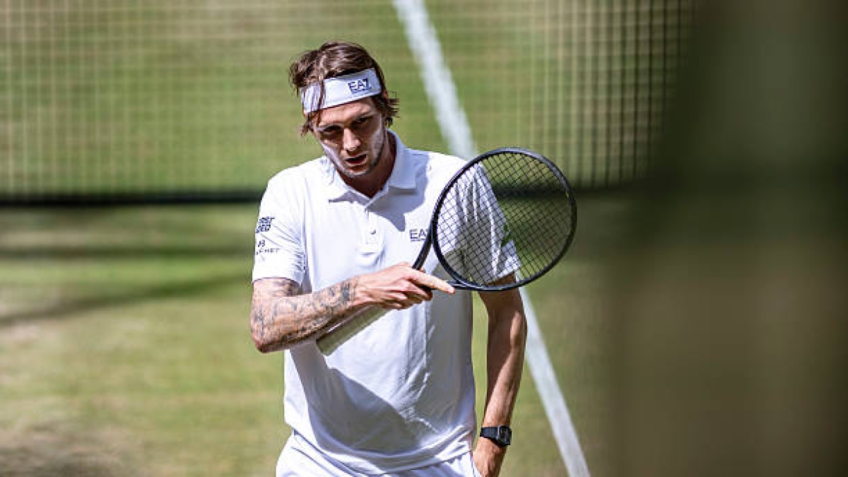 Bublik, sobre Munar: "Ha ganado tres partidos en hierba y se mueve como Djokovic". Foto: Gettyimages