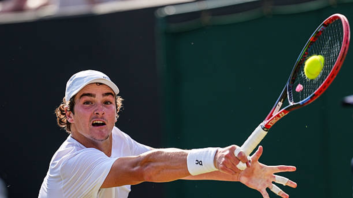 Fonseca, the first tennis player in 2006 to break into the top 50 best tennis players in the world. Photo: Getty Images.