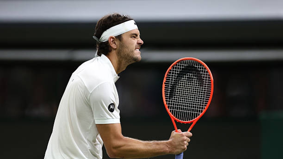 Fritz se aficiona a los cinco sets en Wimbledon y tumba la resistencia de Diallo. Foto: Gettyimages