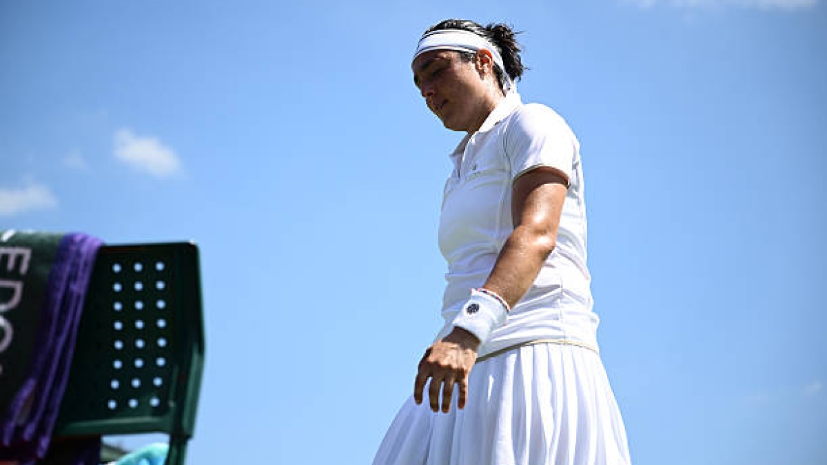 Jabeur se toma un descanso indefinido: "Es el momento de dar un paso atrás y ponerme a mí misma en primer lugar". Foto: Gettyimages