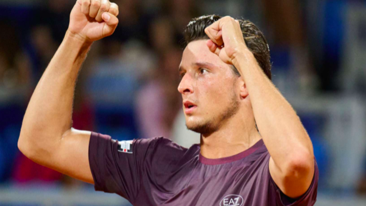 Luciano Darderi, champion in Umag. Source: Getty