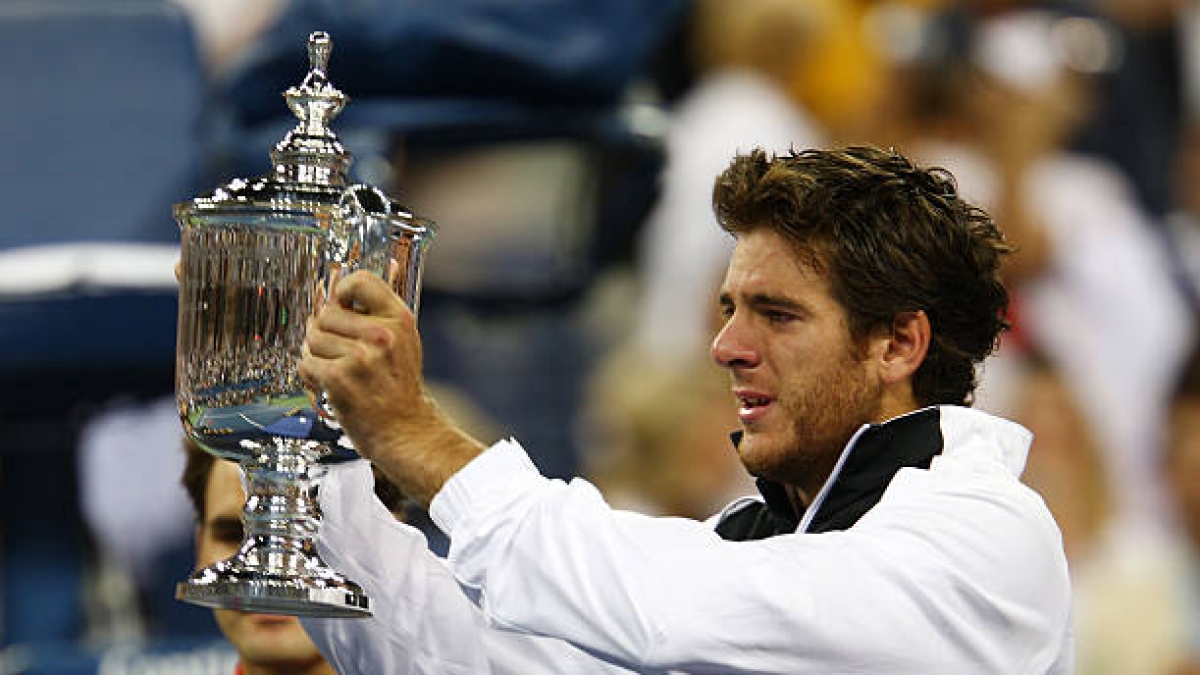 Tras la eliminación de Fritz, se alarga la maldición de los americanos en Grand Slams y que ensalza a Del Potro. Foto: Gettyimages