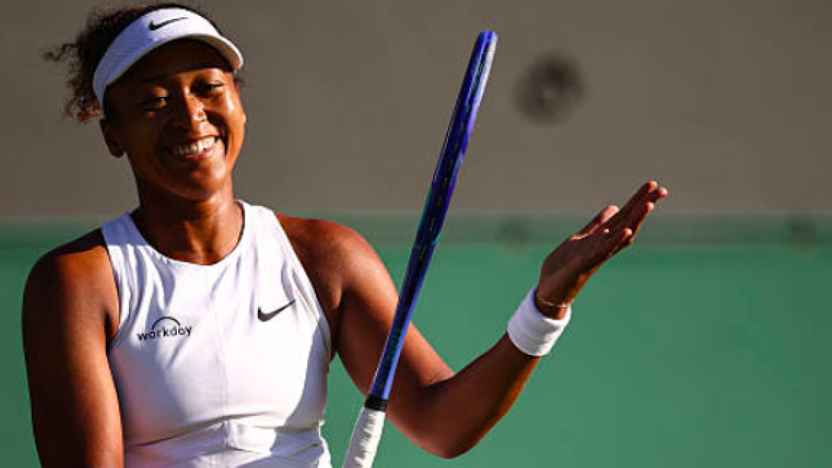 Naomi Osaka aconsejó a Alexander Zverev en Wimbledon. Fuente. Getty