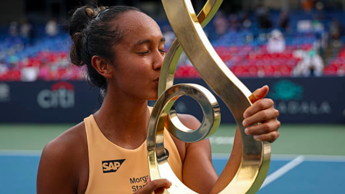 Leylah Fernandez returns to the top 25. Source: Getty