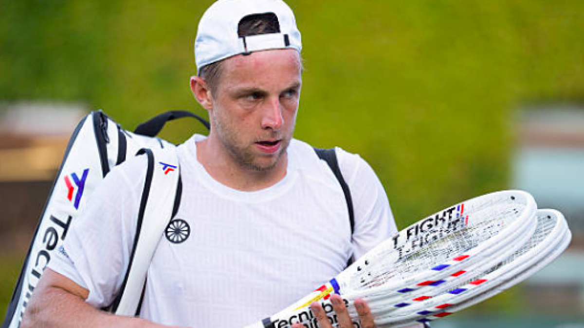 Tallon Griekspoor en Wimbledon. Fuente: Getty