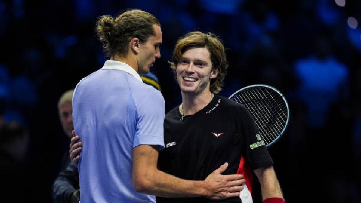 Rublev: "Entiendo a Zverev, todos hemos sentido lo mismo". Foto: Gettyimages