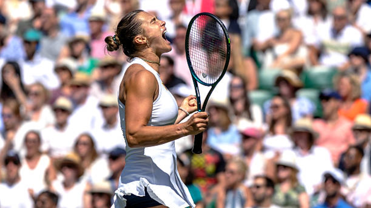Sabalenka: "Hubiera perdido este partido si no hubiera aprendido la lección en Roland Garros". Foto: Gettyimages