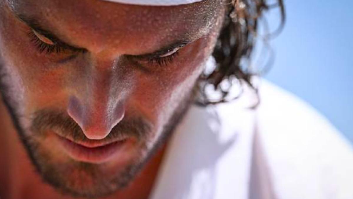 Stefanos Tsitsipas, eliminado en el ATP Toronto 2025. Fuente: Getty