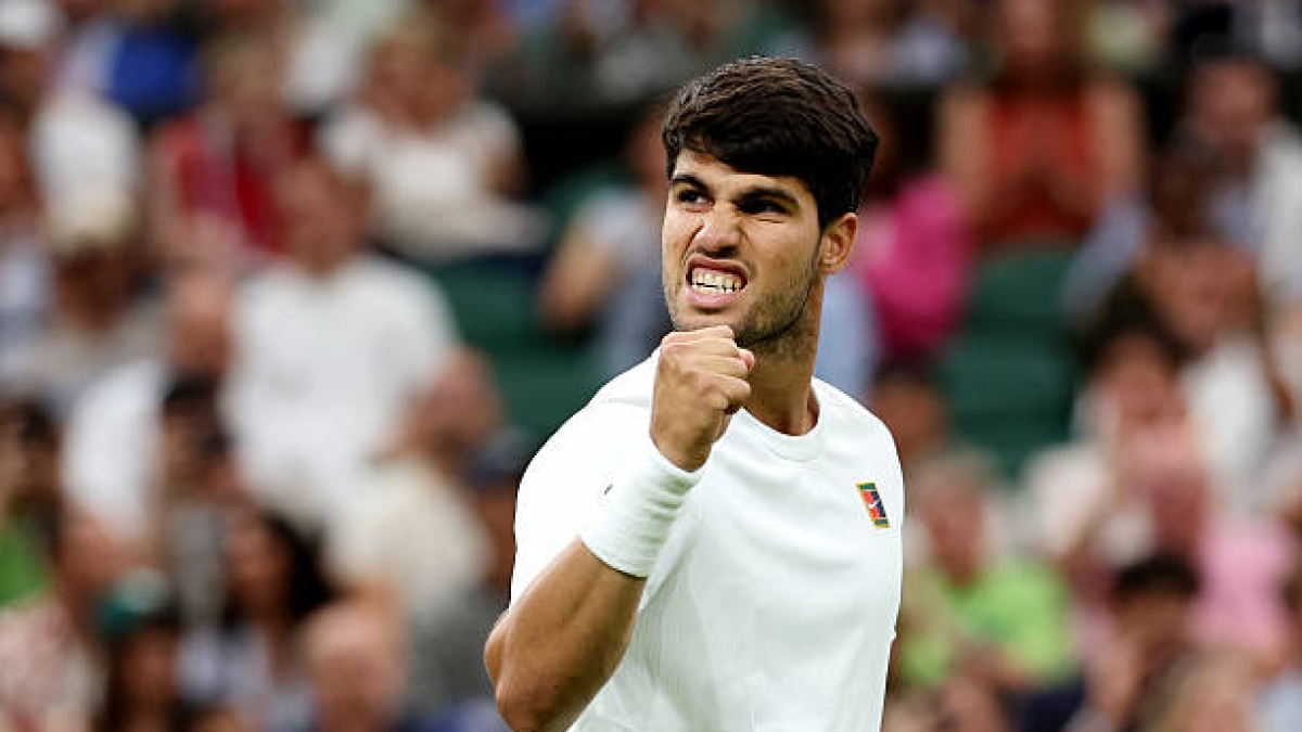 Carlos Alcaraz, declaraciones tras ganar a Fritz. Foto: gettyimages