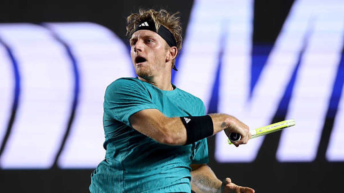 Alejandro Davidovich loses in Los Cabos. Photo: gettyimages