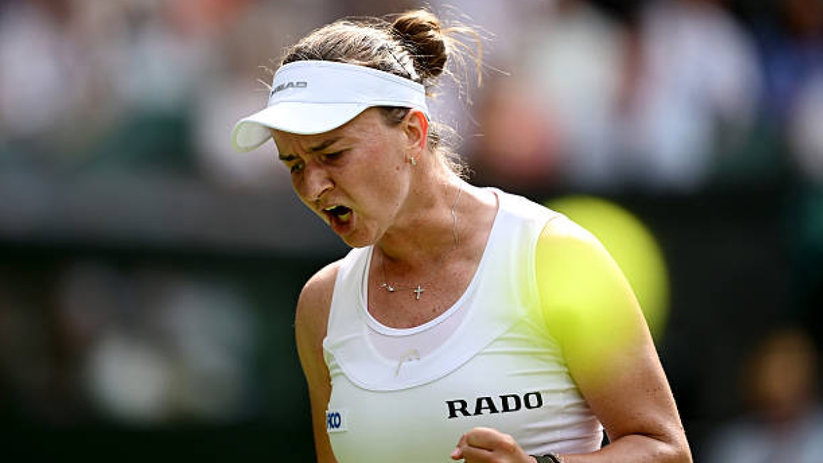 Barbora Krejcikova, defensa del título en Wimbledon 2025. Foto: gettyimages