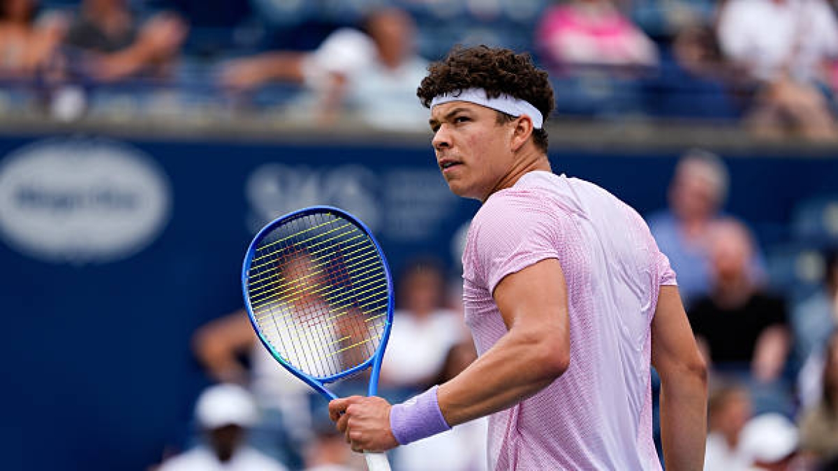 Ben Shelton, precocidad. Foto: gettyimages
