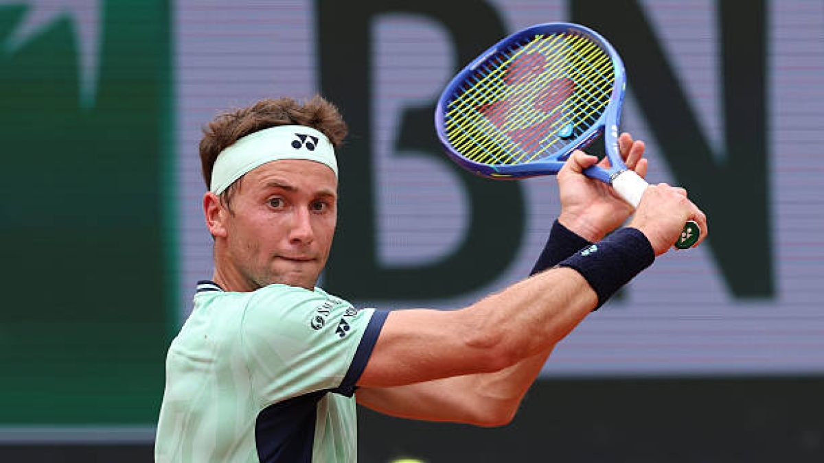 Casper Ruud, en Gstaad 2025. Foto: gettyimages