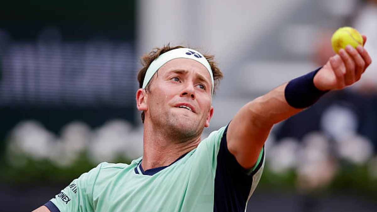 Ruud cumple sin dificultades ante Safiullin en Toronto. Foto: Getty