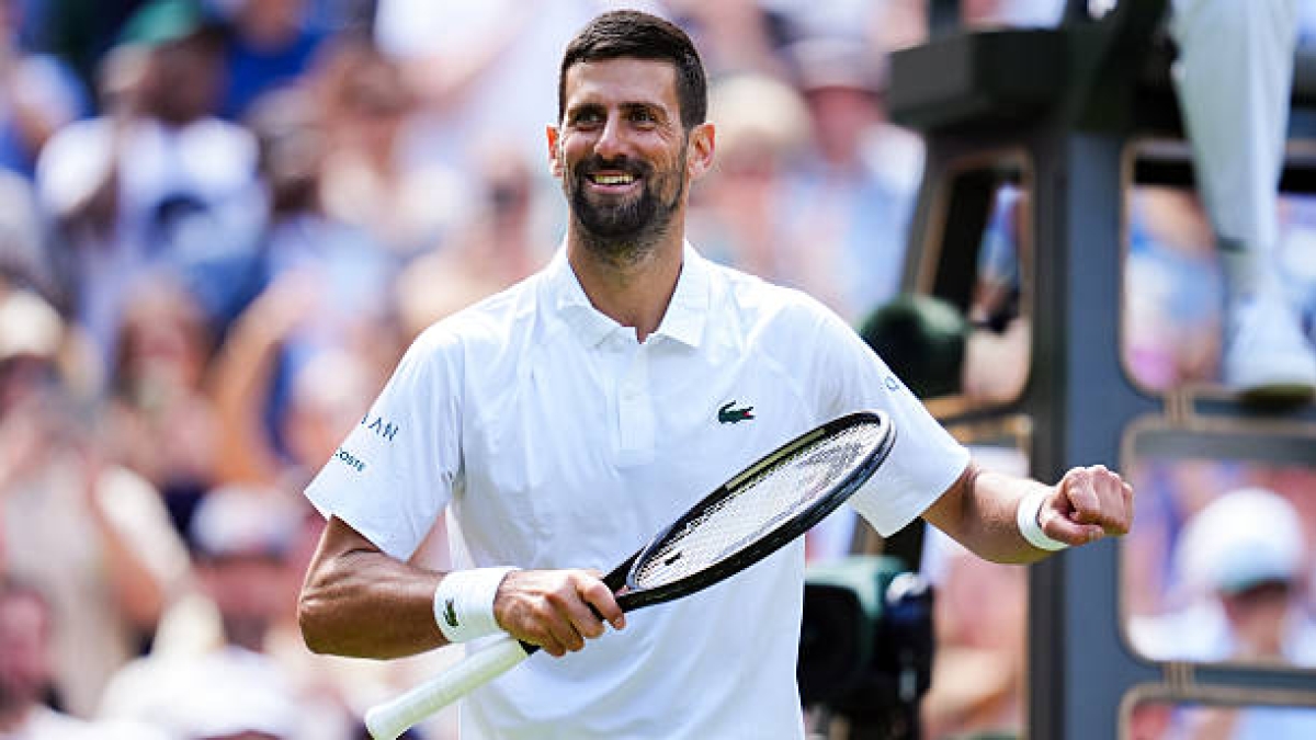 Novak Djokovic. Fuente: Getty