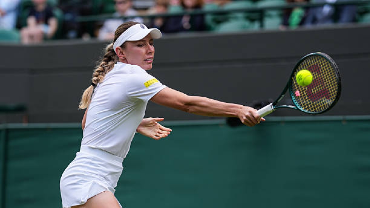 Ekaterina Alexandrova, favorite at WTA Hamburg. Photo: gettyimages