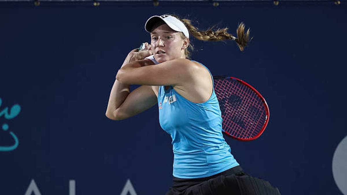 Elena Rybakina, en Washington 2025. Foto: gettyimages