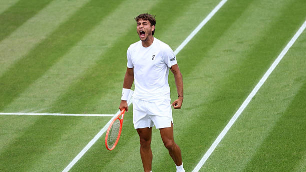 Flavio Cobolli, grass tennis. Photo: gettyimages